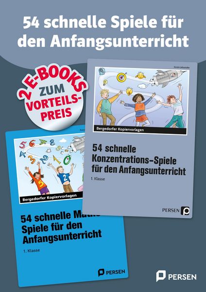 Produktbild: Doppelband 54 schnelle Spiele Anfangsunterricht