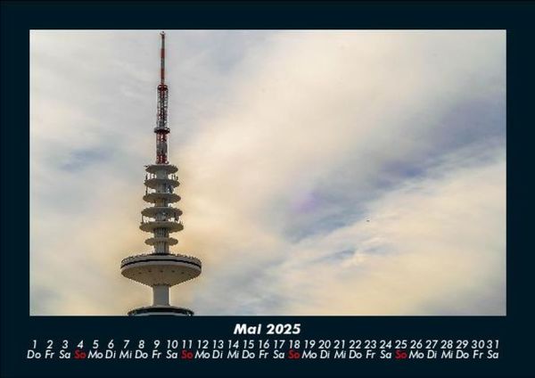 Produktbild: Hamburg 2025 Fotokalender DIN A5