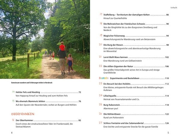 Produktbild: Wanderspa&szlig; mit Kindern Franken