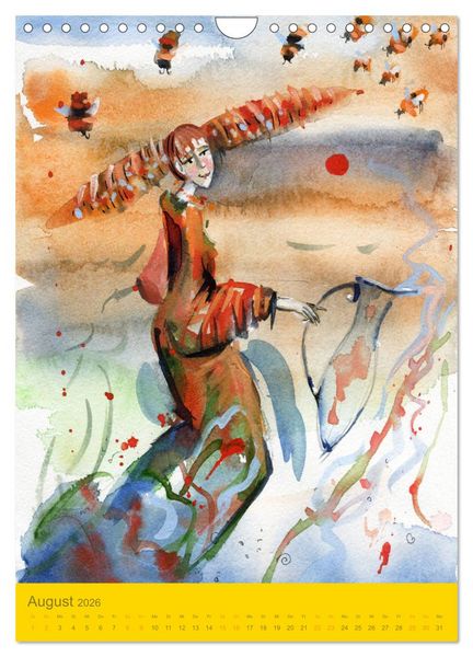 Produktbild: Im Elfenreich- Zauber und Magie der Elfen in sch&ouml;nen Aquarellen (Wandkalender 2026 DIN A4 hoch), CALVENDO Monatskalender