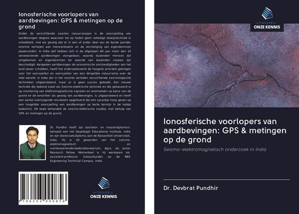 Produktbild: Ionosferische voorlopers van aardbevingen: GPS & metingen op de grond