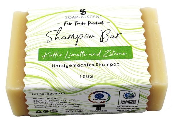 Shampoo Riegel Kafir Limette + Zitrone