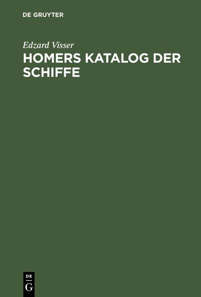 Produktbild: Homers Katalog der Schiffe