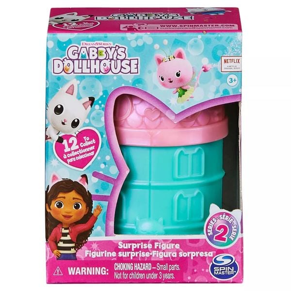 Produktbild: Gabby‘s Dollhouse, 1 von 12 Mini Überraschungs-Figuren (verschiedene Serien-Charaktere)