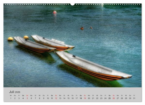 Produktbild: Basel, eine Stadt am Rhein (Wandkalender 2026 DIN A2 quer), CALVENDO Monatskalender