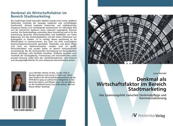 Produktbild: Denkmal als Wirtschaftsfaktor im Bereich Stadtmarketing