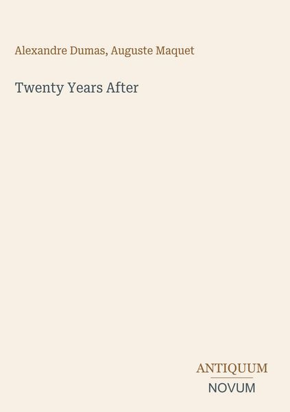 Produktbild: Twenty Years After