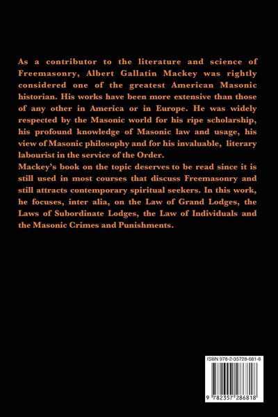 Produktbild: The Principles of Masonic Law