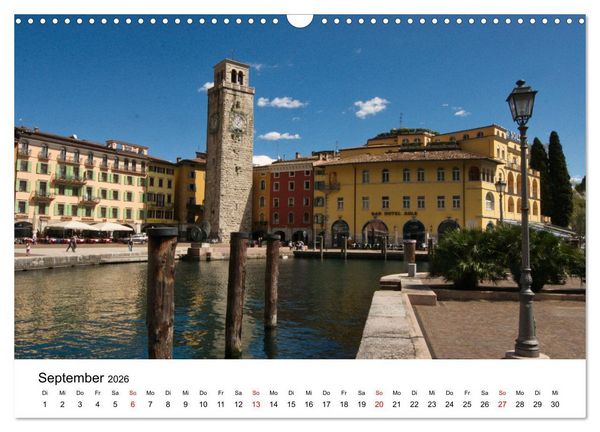 Produktbild: Gardasee - Die sch&ouml;nsten Momente am Gardasee (Wandkalender 2026 DIN A3 quer), CALVENDO Monatskalender
