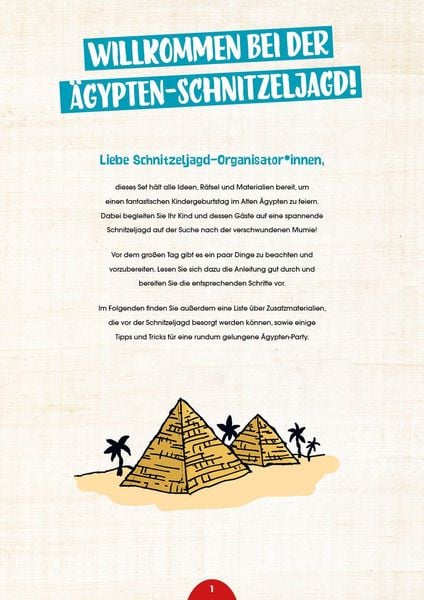 Produktbild: Set: Abenteuer Schnitzeljagd &ndash; Die verschwundene Mumie