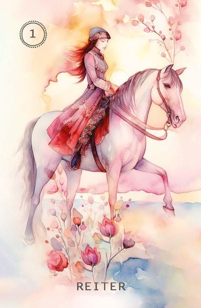 Produktbild: Sweet Blossom Lenormand (Deutsch) 36 Karten plus 2 zus&auml;tzliche Karten