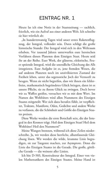 Produktbild: Wir. Ein dystopischer Roman. Jevgenij Samjatin