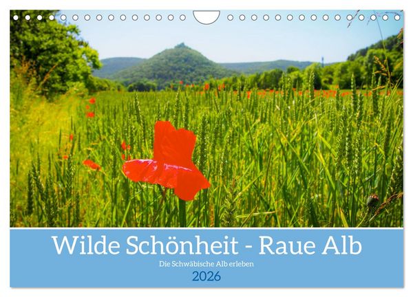 Produktbild: Wilde Sch&ouml;nheit - Raue Alb (Wandkalender 2026 DIN A4 quer), CALVENDO Monatskalender