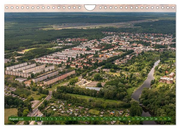 Produktbild: Eberswalde in Luftbildern (Wandkalender 2026 DIN A4 quer), CALVENDO Monatskalender