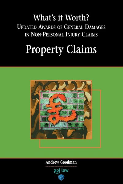 Produktbild: What's It Worth? Awards of General Damages in Non-Personal Injury Claims Volume 1