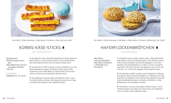 Produktbild: Zuckerfreie Snacks f&uuml;r Babys und Kleinkinder