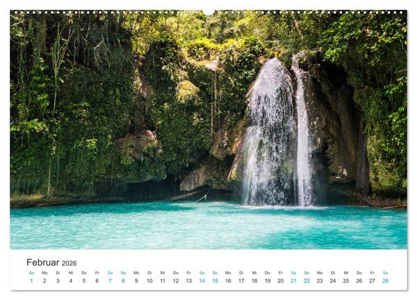 Produktbild: Philippinen - dem Paradies ganz nah (Wandkalender 2026 DIN A2 quer), CALVENDO Monatskalender