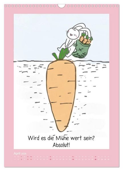 Produktbild: Weisheiten und Spr&uuml;che f&uuml;r mehr Lebensfreude! (Wandkalender 2026 DIN A3 hoch), CALVENDO Monatskalender