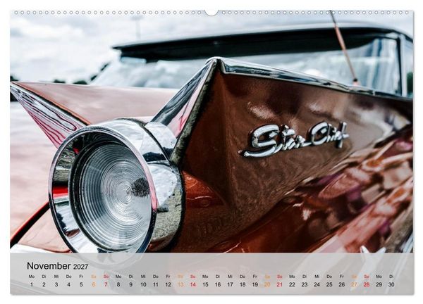 Produktbild: Pontiac Star Chief - Details voller Stil (Wandkalender 2027 DIN A2 quer), CALVENDO Monatskalender