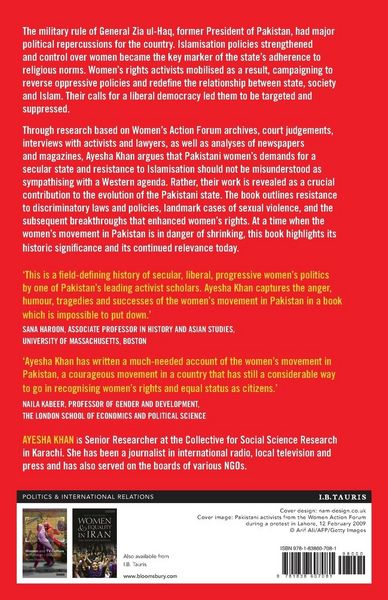 Produktbild: The Women's Movement in Pakistan