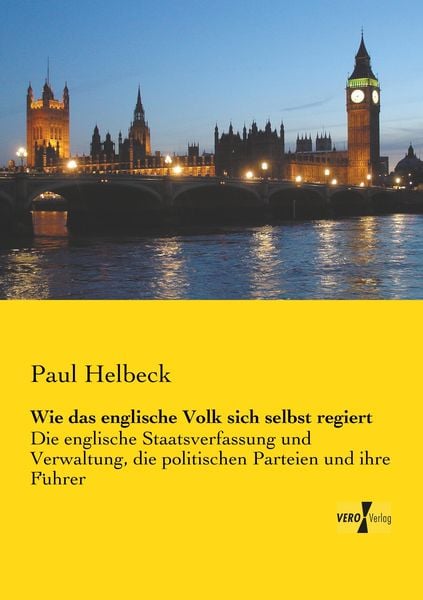 Produktbild: Wie das englische Volk sich selbst regiert