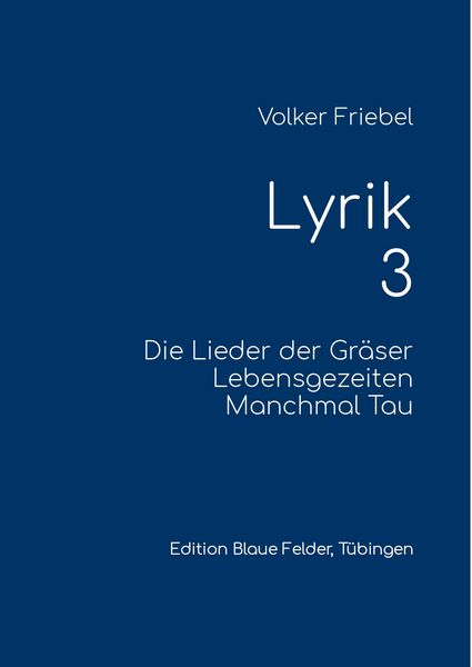 Produktbild: Lyrik 3