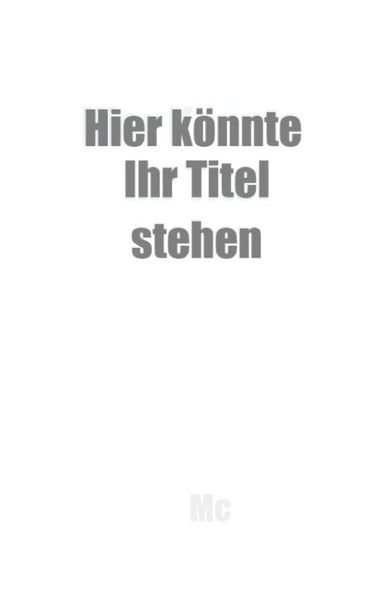 Produktbild: Hier k&ouml;nnte Ihr Titel stehen
