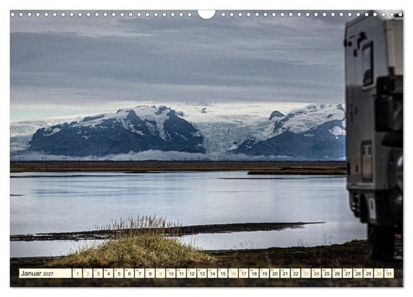 Produktbild: Overlanding on Iceland - Mit dem 4x4 Camper kreuz und quer &uuml;ber die Insel (Wandkalender 2027 DIN A3 quer), CALVENDO Monatskalender