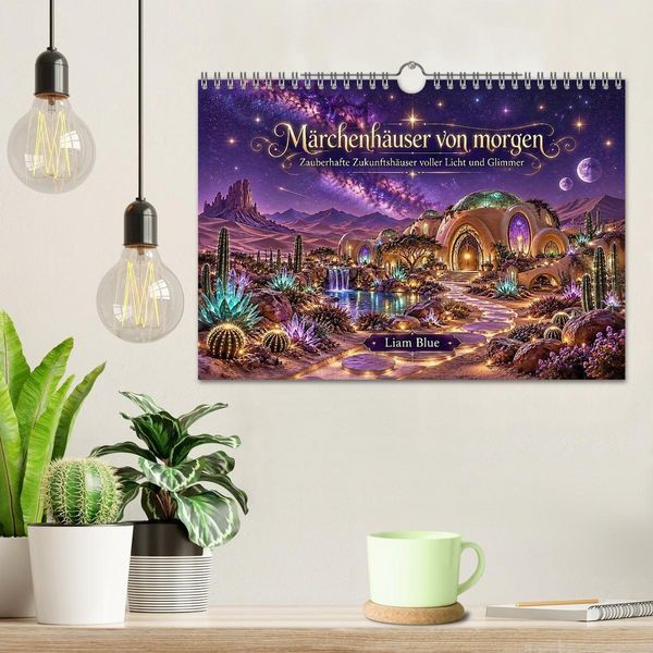 Produktbild: M&auml;rchenh&auml;user von morgen (Wandkalender 2027 DIN A4 quer), CALVENDO Monatskalender