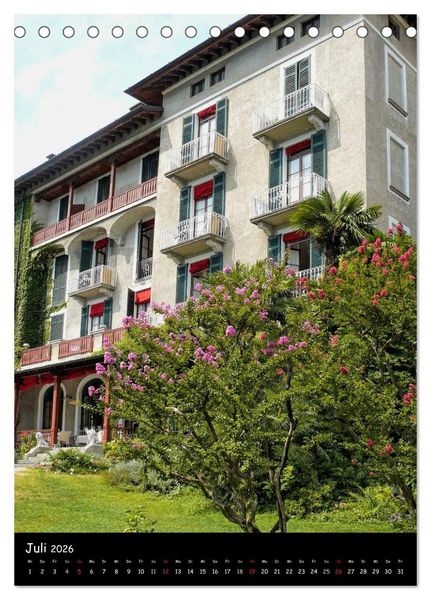 Produktbild: Lago di Como Ansichten 2026 (Tischkalender 2026 DIN A5 hoch), CALVENDO Monatskalender