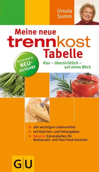 Produktbild: Meine neue Trennkost-Tabelle