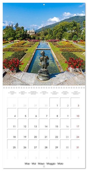Produktbild: Lake Maggiore - Italian Dreams (Wall Calendar 2026 12 &times; 12 Inch) CALVENDO 12 Month Wall Calendar