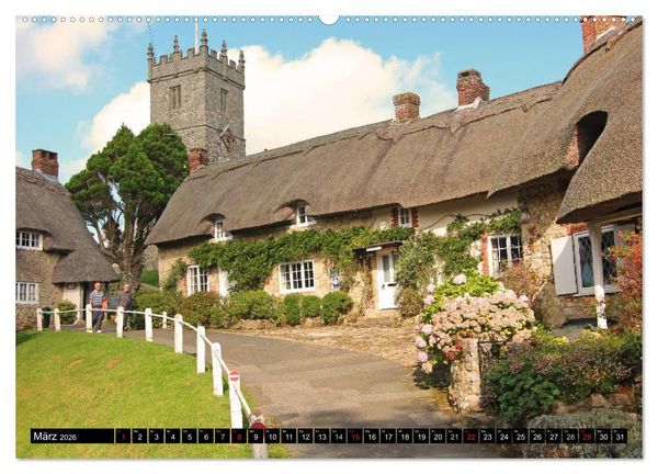 Produktbild: Cornwall - Devon Somerset Dorset (Wandkalender 2026 DIN A2 quer), CALVENDO Monatskalender