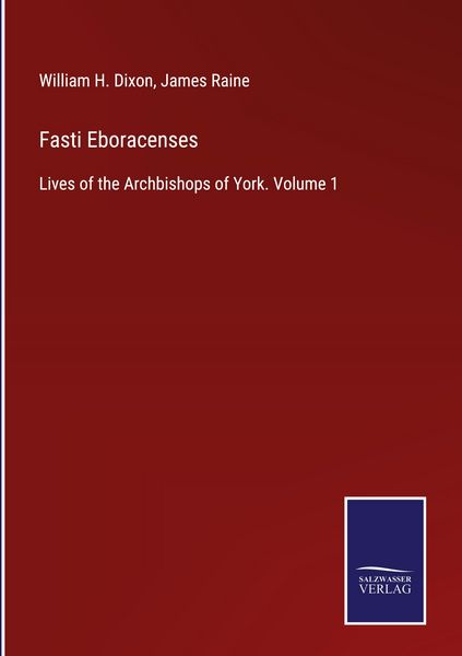 Produktbild: Fasti Eboracenses