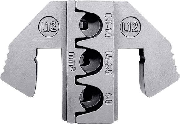 Produktbild: TOOLCRAFT TO-9616536 Crimpstempel SPT K-Kontakt (SWS), MCP-Kontakt (SWS) 0.5 bis 4 mm&sup2; Passend f&uuml;r Marke (Zangen) TOOLCRAFT