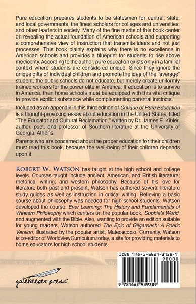 Produktbild: Critique of Pure Education
