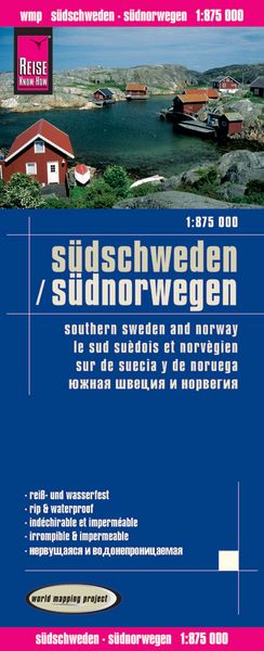 Produktbild: Reise Know-How Landkarte S&uuml;dschweden, S&uuml;dnorwegen / Southern Sweden and Norway (1:875.000)