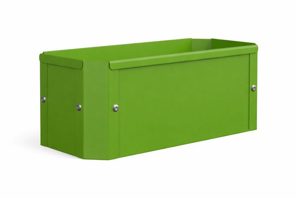 Produktbild: Metall Pflanzkasten Blumenkasten 39x18 Balora S