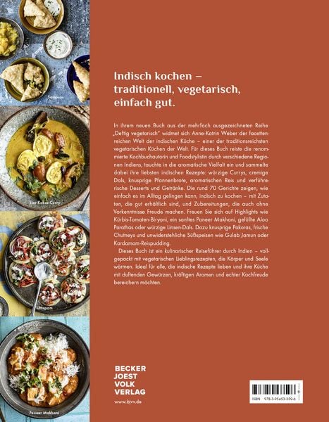 Produktbild: Deftig vegetarisch - Indien