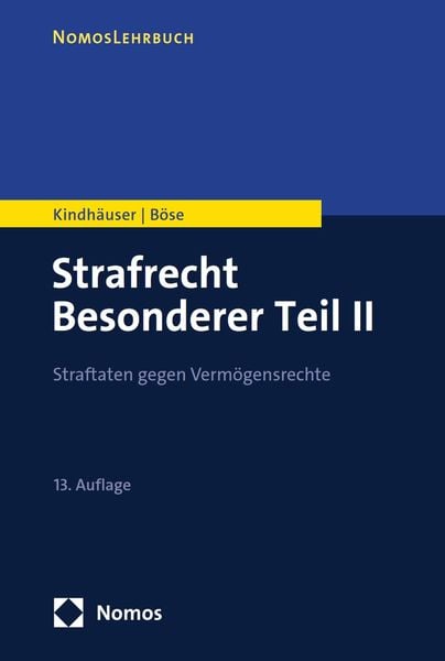 Produktbild: Strafrecht Besonderer Teil II