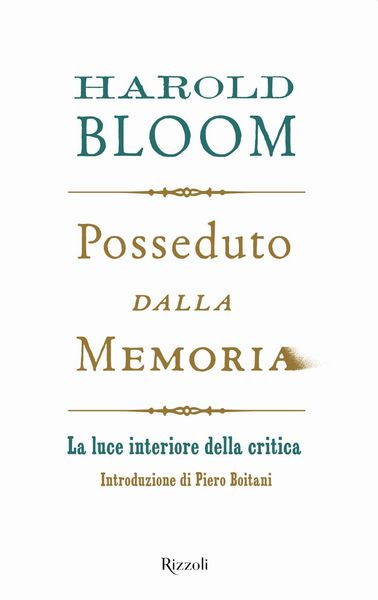 Produktbild: Posseduto dalla memoria. La luce interiore della critica