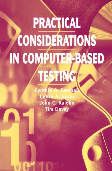 Produktbild: Practical Considerations in Computer-Based Testing