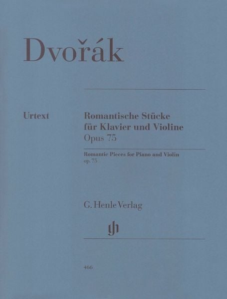 Antonín Dvorák - Romantische Stücke op. 75 für Klavier und Violine