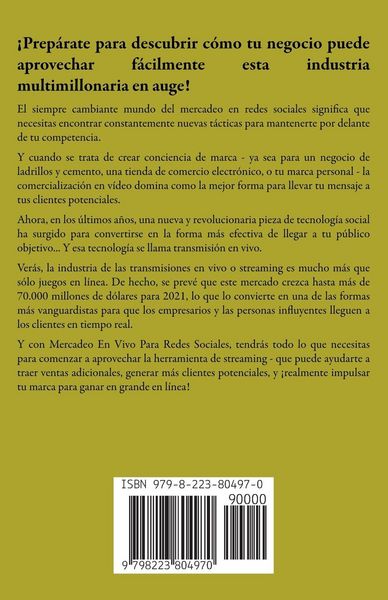Produktbild: Mercadeo En Vivo Para Redes Sociales