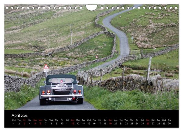 Produktbild: Morgan, the last real sports car (Wall Calendar 2026 DIN A4 landscape), CALVENDO 12 Month Wall Calendar