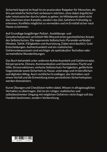 Produktbild: Sicherheit beginnt im Kopf
