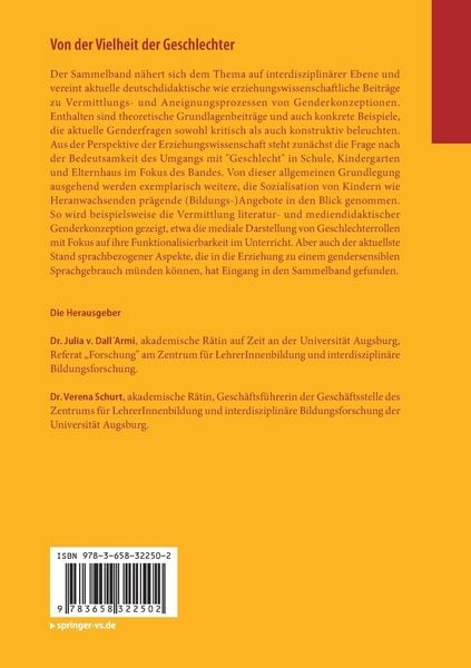 Produktbild: Von der Vielheit der Geschlechter