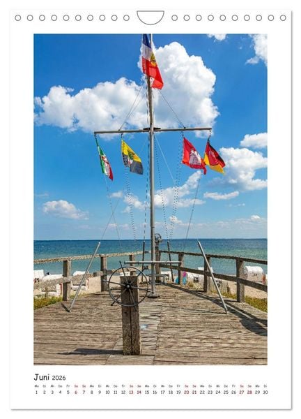 Produktbild: L&uuml;becker Bucht Seeb&auml;der an der Ostsee (Wandkalender 2026 DIN A4 hoch), CALVENDO Monatskalender