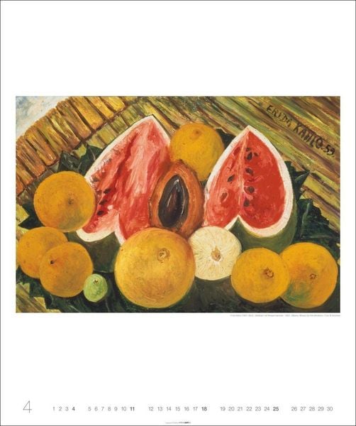 Produktbild: Frida Kahlo Edition Kalender 2027