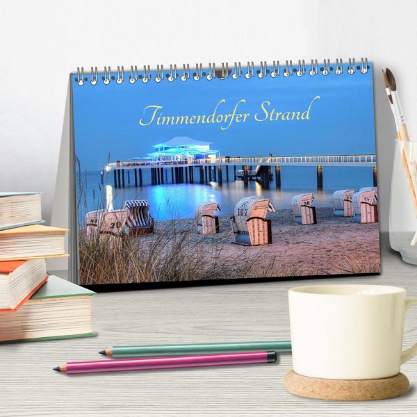 Produktbild: Timmendorfer Strand (Tischkalender 2026 DIN A5 quer), CALVENDO Monatskalender